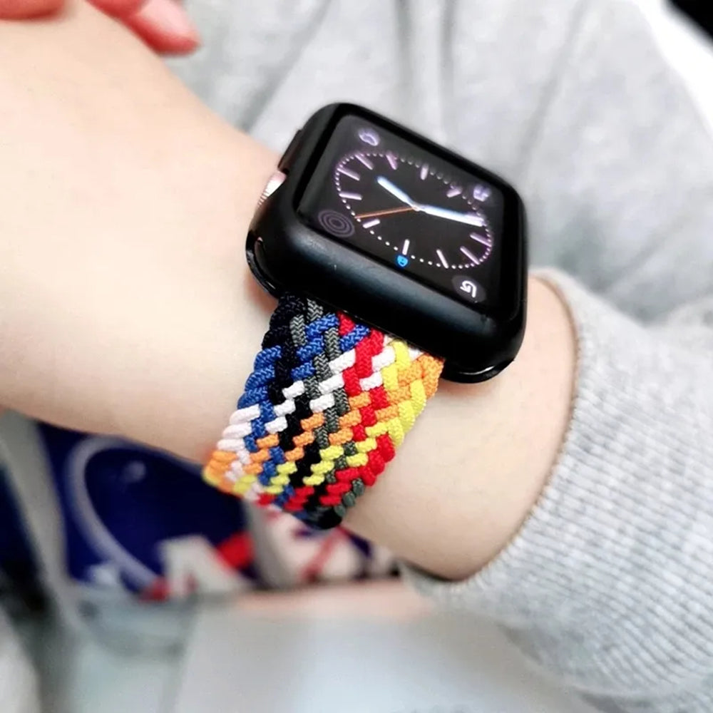 Techsuit W032 Armband für Apple Watch 49mm / 46mm / 45mm / 44mm / 42mm Serie, Lila