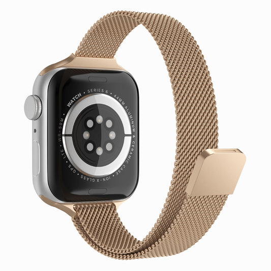 Techsuit W034 Strap for Apple Watch 49mm / 46mm / 45mm / 44mm / 42mm Series, Gold