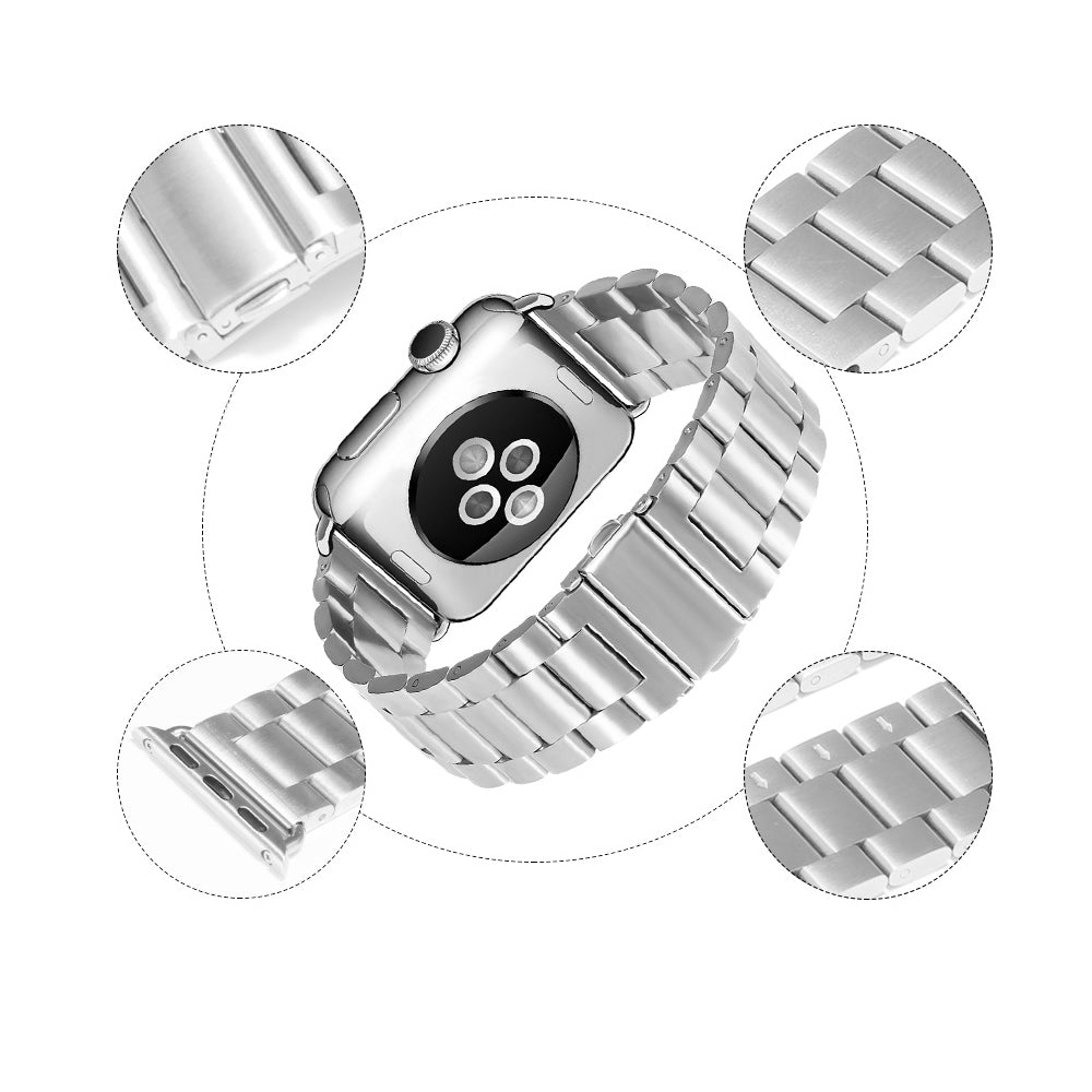 Techsuit W036 Armband für Apple Watch 49mm / 46mm / 45mm / 44mm / 42mm Serie, Goldfarben