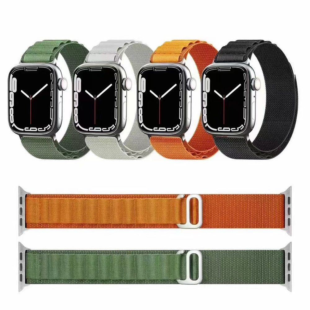 Bracelet Techsuit W037 pour Apple Watch 42mm / 41mm / 40mm / 38mm Series, Blanc