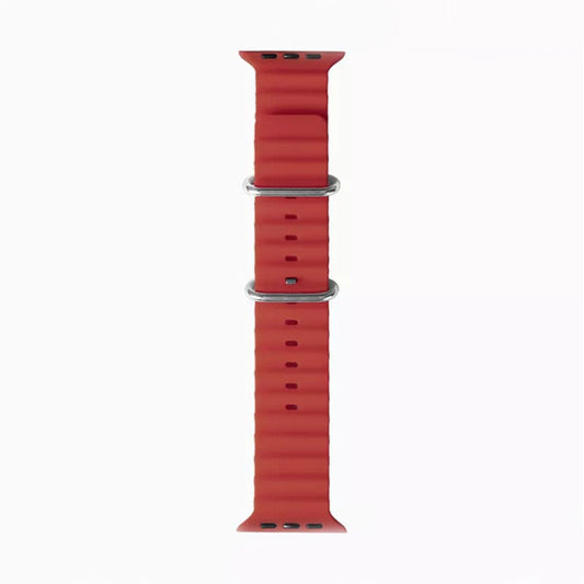 Bracelet Techsuit W038 pour Apple Watch 42mm / 41mm / 40mm / 38mm Series, Rouge Foncé
