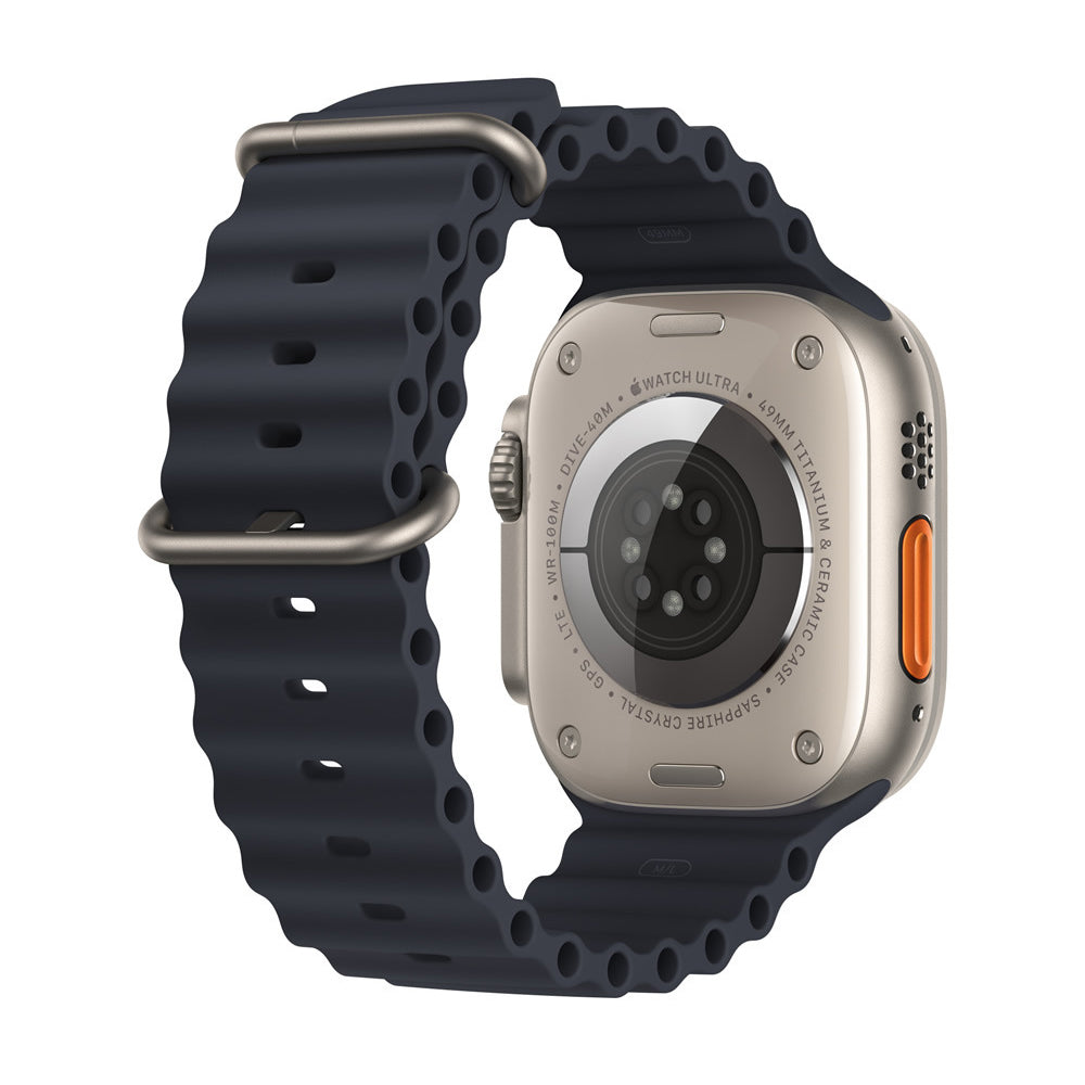 Techsuit W038 Armband für Apple Watch 49mm / 46mm / 45mm / 44mm / 42mm Serie, Dunkelgrün