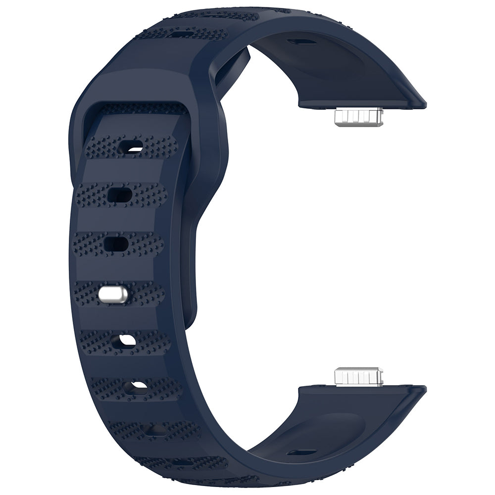 Techsuit W050 Armband für Huawei Watch Fit 4 Pro / Fit 4 / Fit 3, Blau