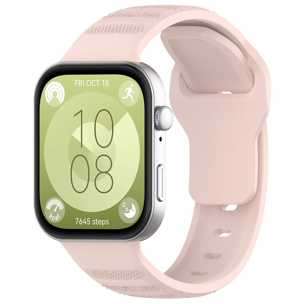 Bracelet Techsuit W050 pour Huawei Watch Fit 4 Pro / Fit 4 / Fit 3, Rose
