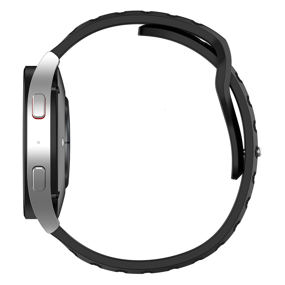 Bracelet Techsuit W050 pour Huawei Watch / Xiaomi Watch Series, 22mm, Beige Orange