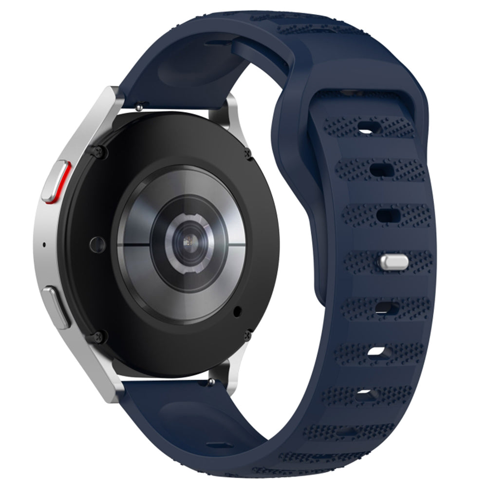 Bracelet Techsuit W050 pour Samsung Galaxy Watch / Huawei Watch Series, 20mm, Bleu