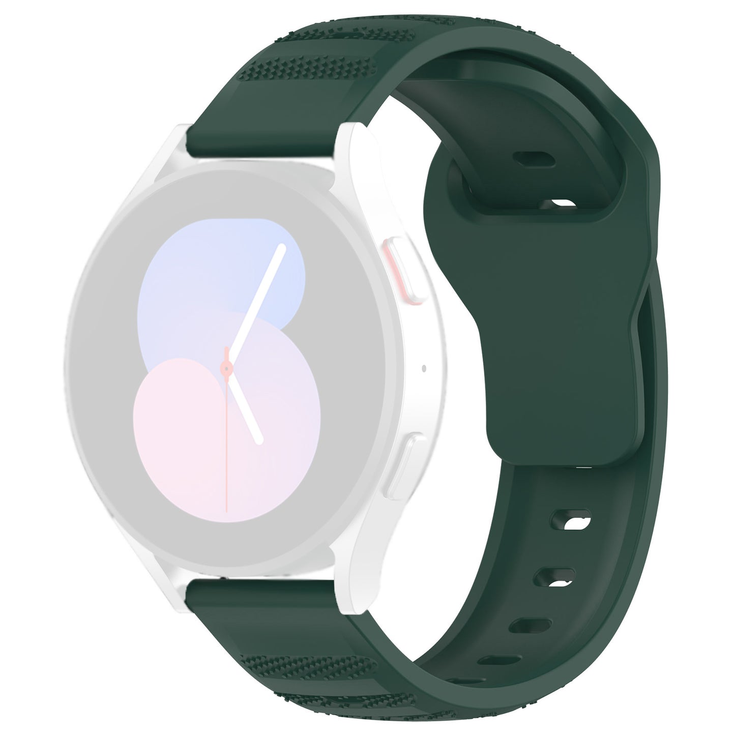 Bracelet Techsuit W050 pour Samsung Galaxy Watch / Huawei Watch Series, 20mm, Vert.