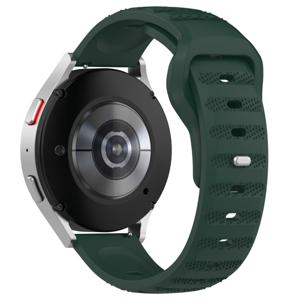 Bracelet Techsuit W050 pour Samsung Galaxy Watch / Huawei Watch Series, 20mm, Vert.