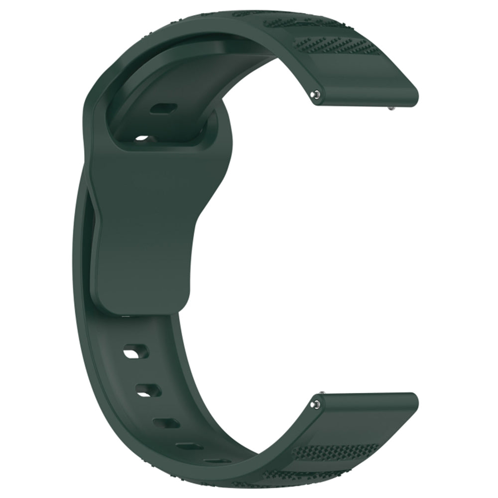 Bracelet Techsuit W050 pour Samsung Galaxy Watch / Huawei Watch Series, 20mm, Vert.
