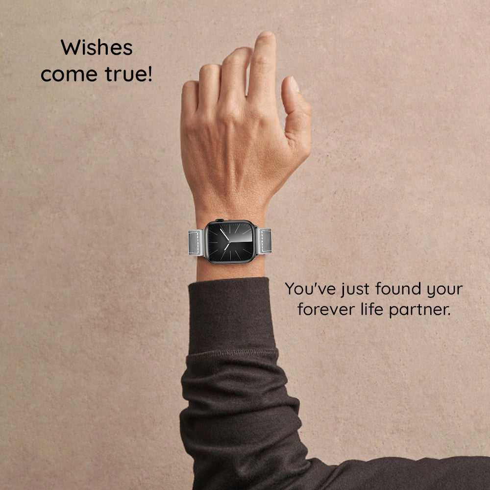 Bracelet Techsuit W051 pour Apple Watch 42mm / 41mm / 40mm / 38mm Series, Bleu Foncé