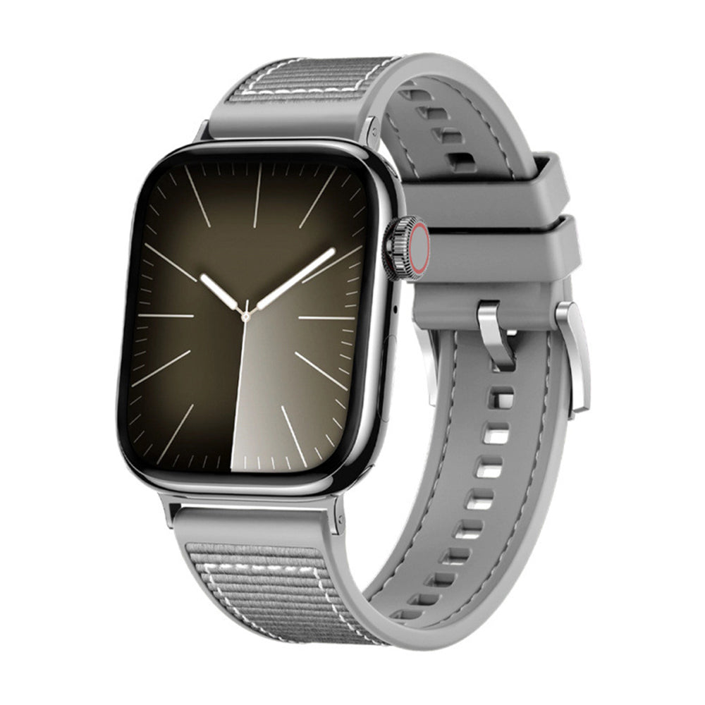 Bracelet Techsuit W051 pour Apple Watch 42mm / 41mm / 40mm / 38mm Series, Gris