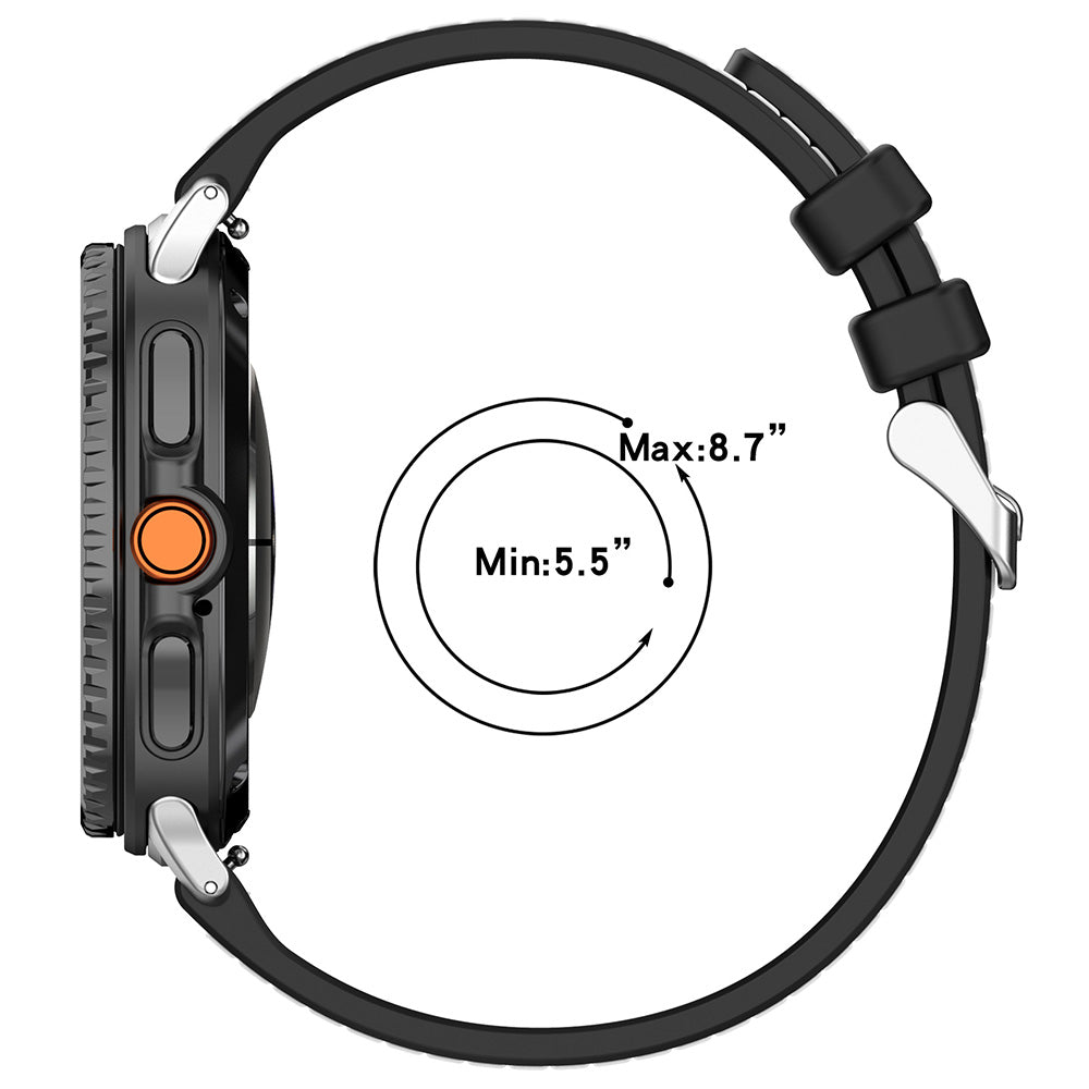 Bracelet Techsuit W051 pour Samsung Galaxy Watch 8 Classic / Watch8 44mm / Watch 8 40mm, Vert