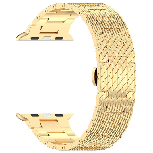 Techsuit W052 Armband für Apple Watch 42mm / 41mm / 40mm / 38mm Serie, Gold