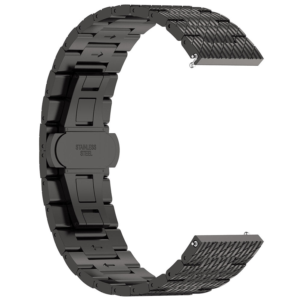 Bracelet Techsuit W052 pour Huawei Watch / Xiaomi Watch Series, 22mm, Noir