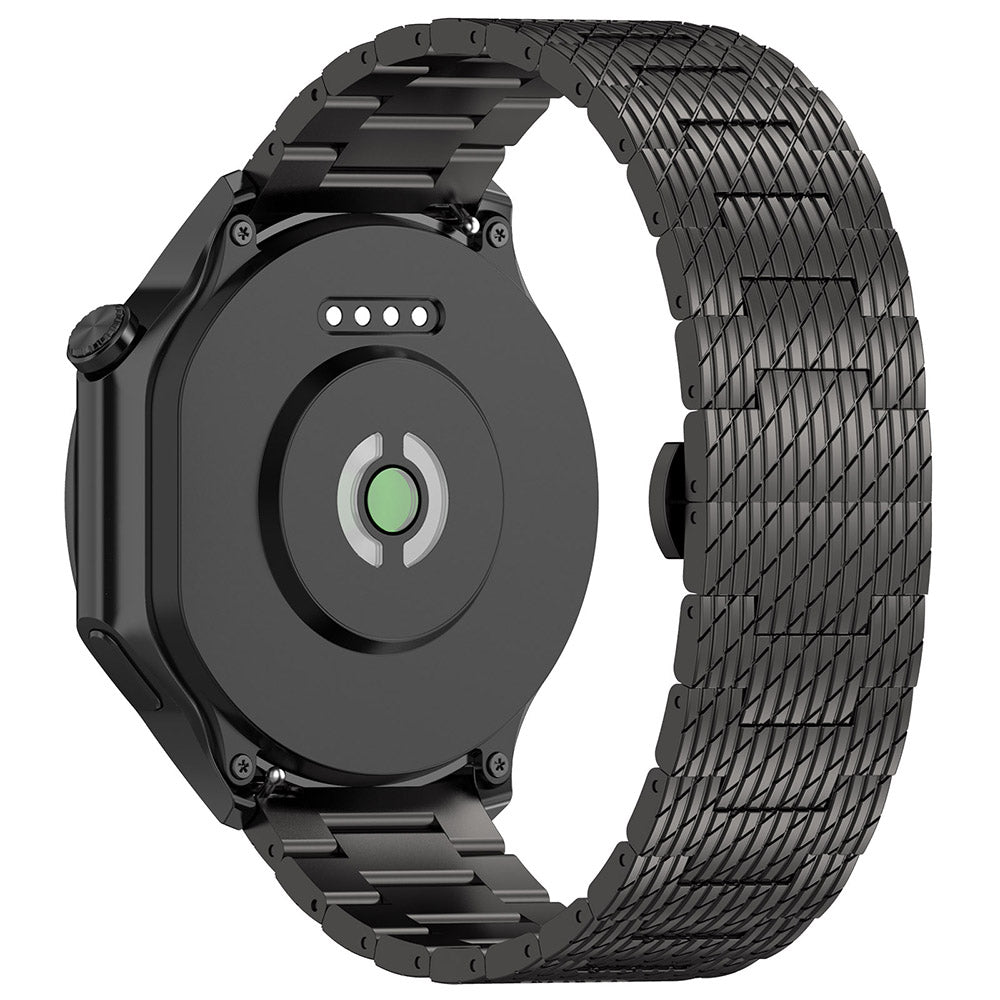 Bracelet Techsuit W052 pour Huawei Watch / Xiaomi Watch Series, 22mm, Noir