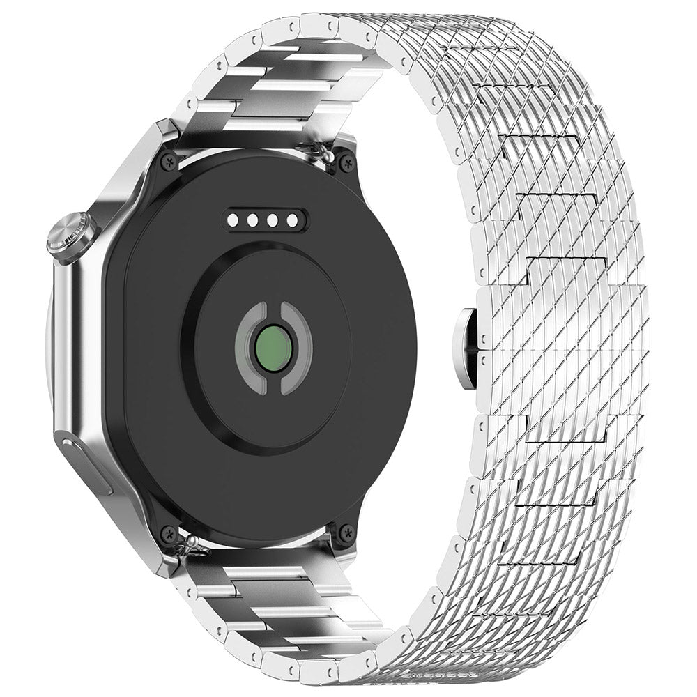 Bracelet Techsuit W052 pour Samsung Galaxy Watch / Huawei Watch Series, 20mm, Argenté
