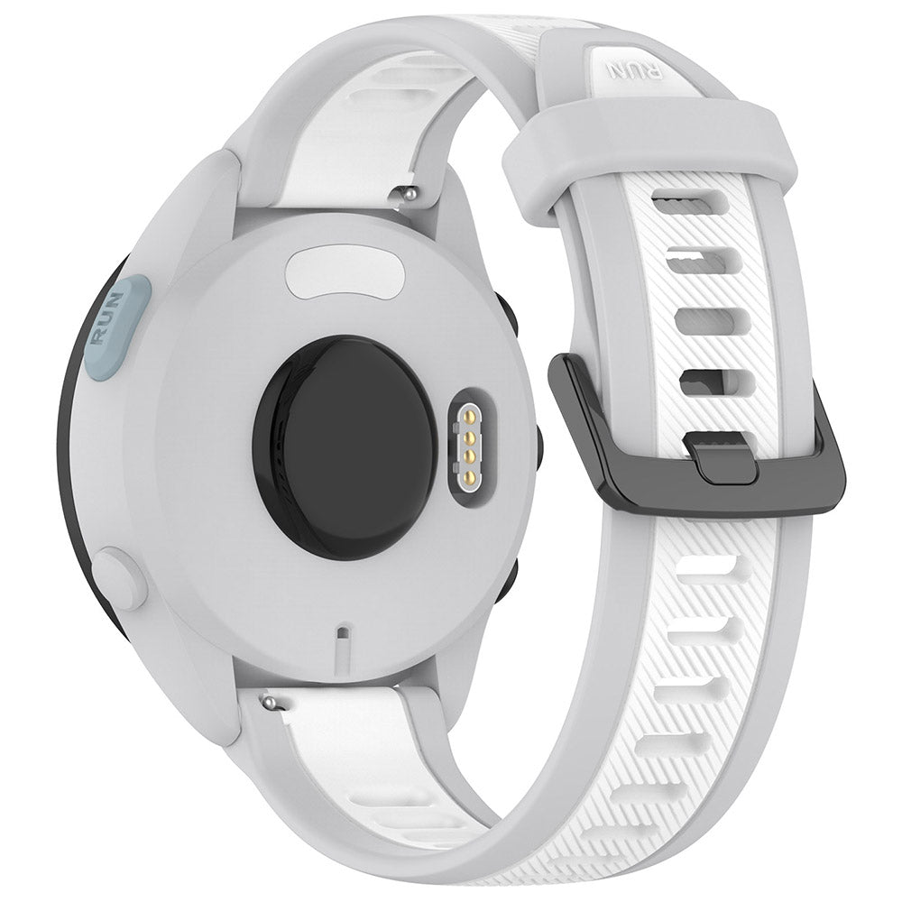 Techsuit W053 Armband für Huawei Watch / Garmin Watch Series, 18mm, Weiß