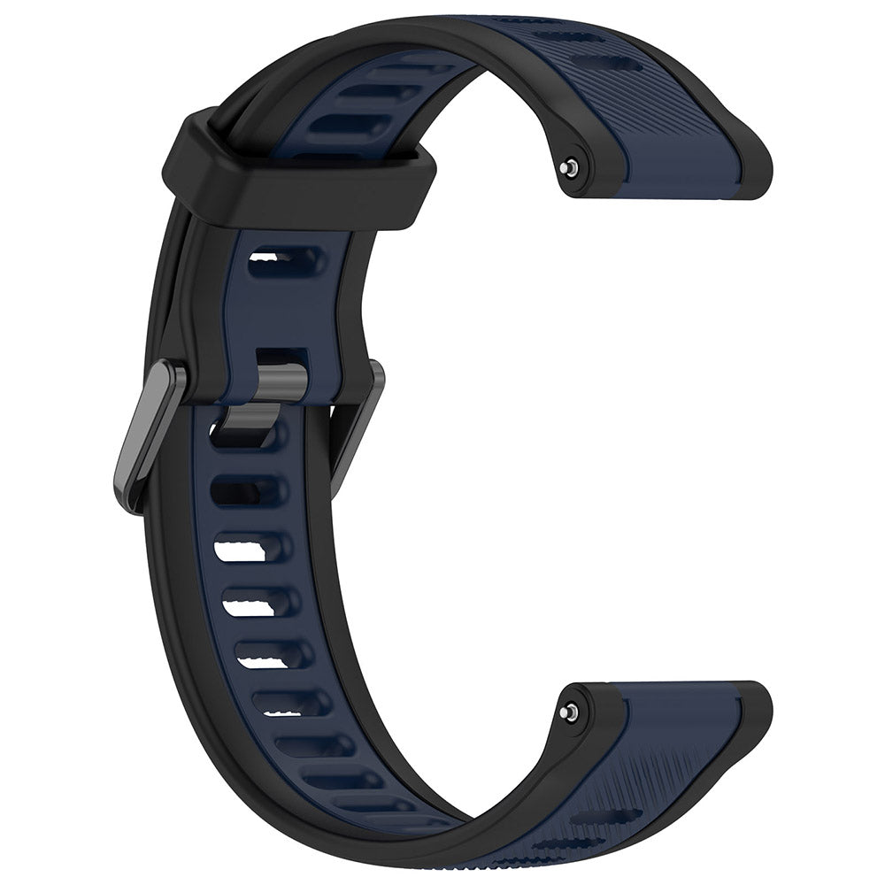 Bracelet Techsuit W053 pour Samsung Galaxy Watch / Huawei Watch Series, 20mm, Bleu Foncé