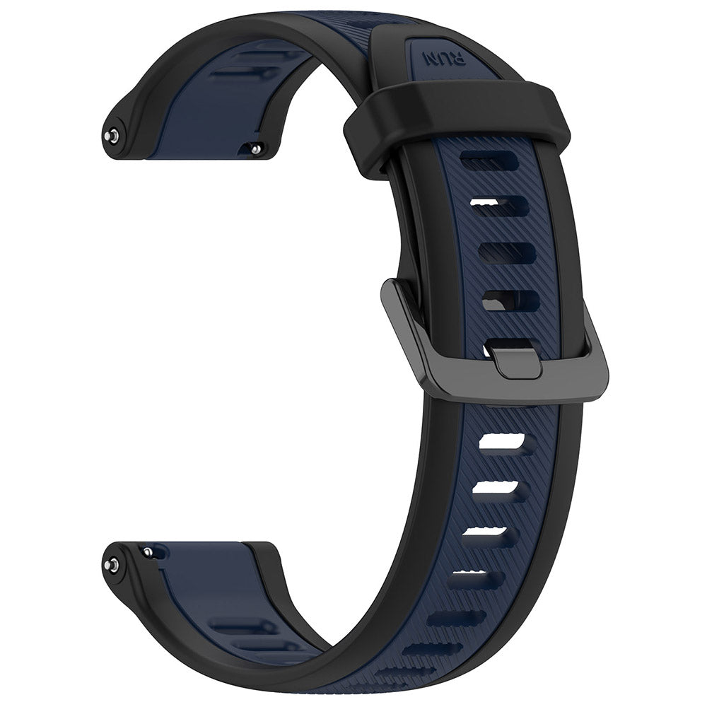 Bracelet Techsuit W053 pour Samsung Galaxy Watch / Huawei Watch Series, 20mm, Bleu Foncé