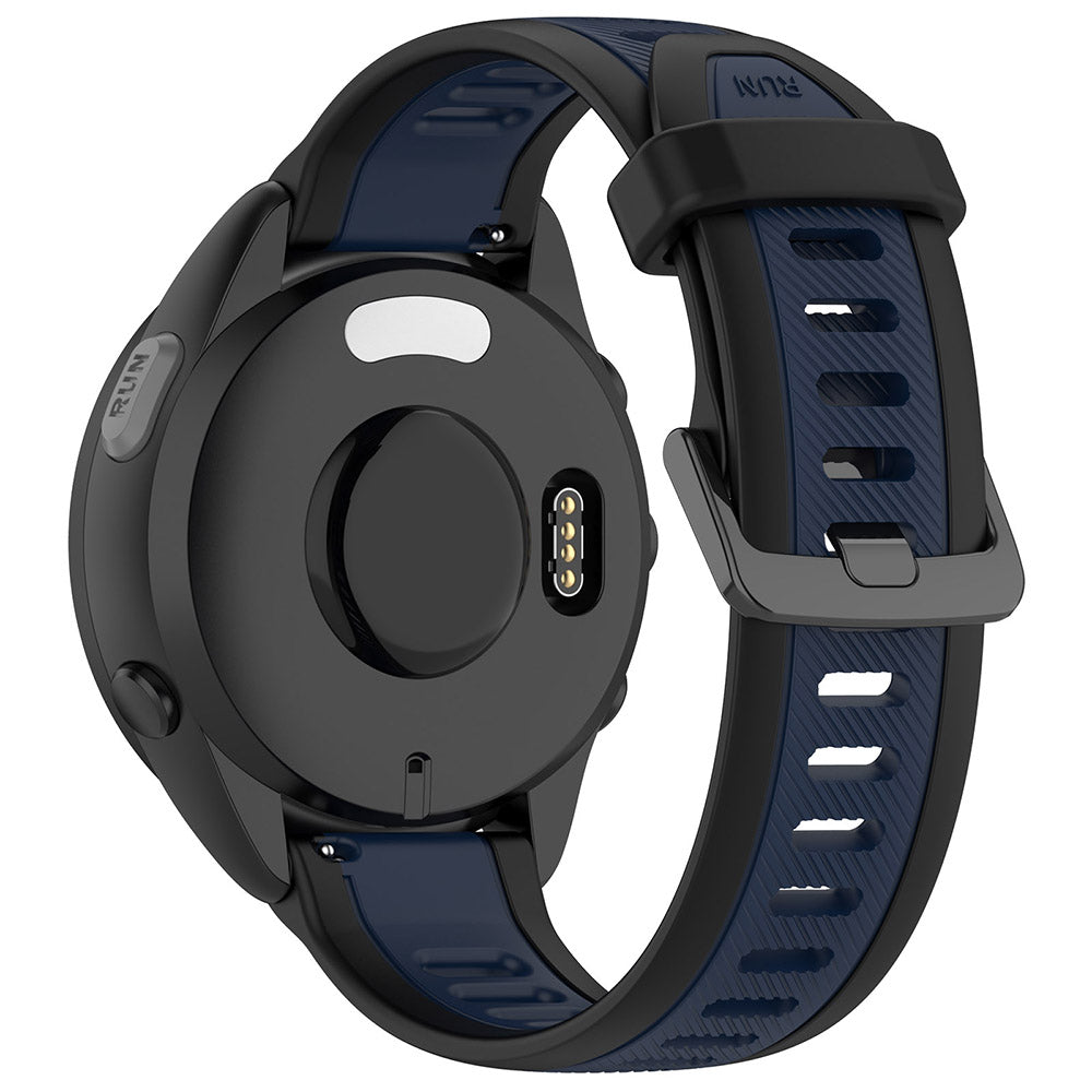 Bracelet Techsuit W053 pour Samsung Galaxy Watch / Huawei Watch Series, 20mm, Bleu Foncé