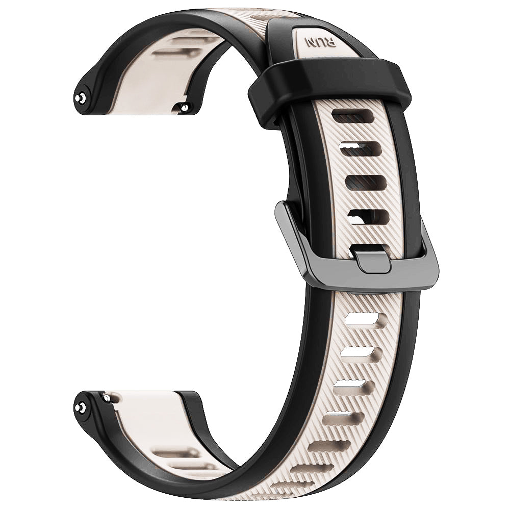 Bracelet Techsuit W053 pour Samsung Galaxy Watch / Huawei Watch Series, 20mm, Beige
