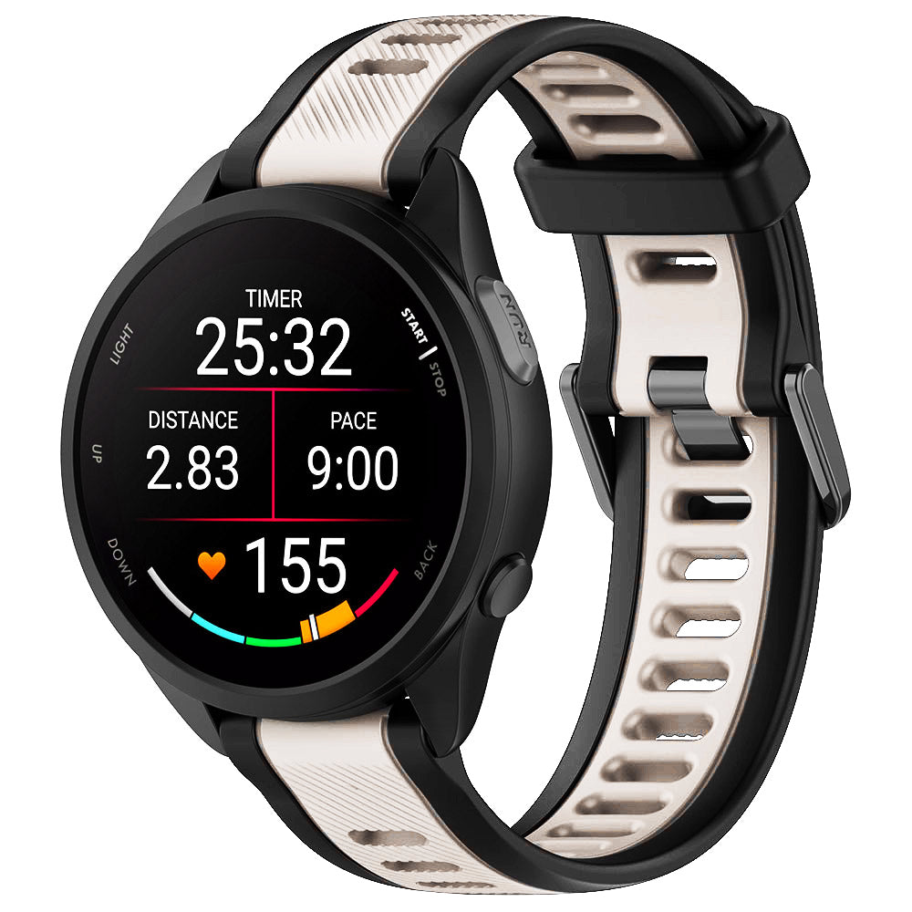 Bracelet Techsuit W053 pour Samsung Galaxy Watch / Huawei Watch Series, 20mm, Beige