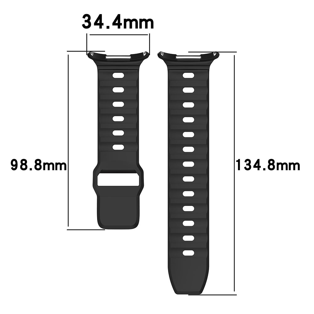 Techsuit W055 Armband für Samsung Galaxy Watch Ultra, Dunkelgrün