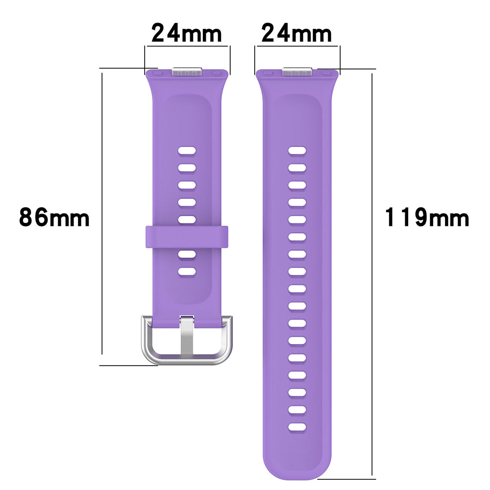 Techsuit W061 Armband für Huawei Watch Fit 5 Pro / Fit 5 / Fit 4 Pro / Fit 4 / Fit 3, Lila