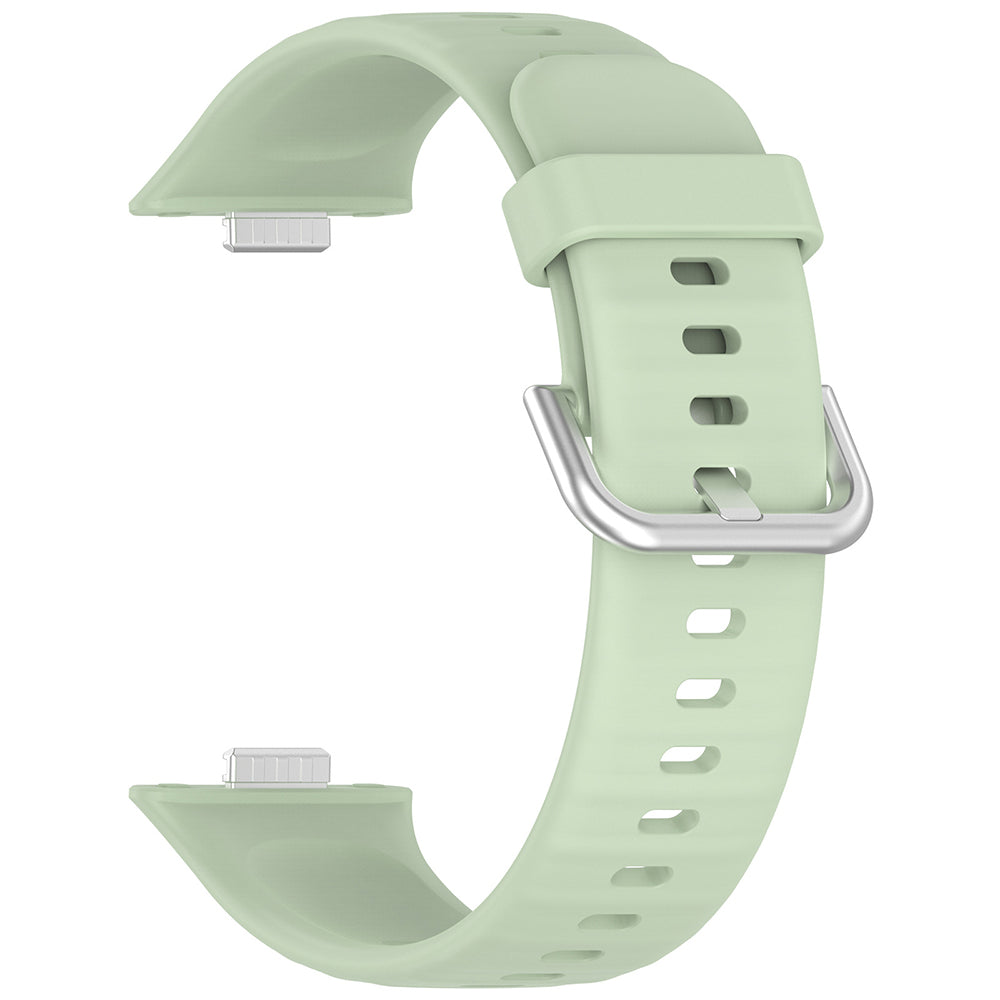 Techsuit W061 Armband für Huawei Watch Fit 5 Pro / Fit 5 / Fit 4 Pro / Fit 4 / Fit 3, Hellgrün