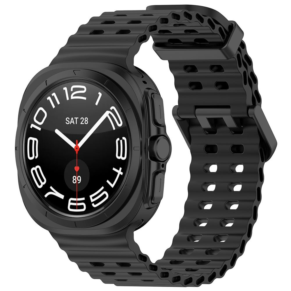 Bracelet Techsuit W062 pour Samsung Galaxy Watch Ultra Series, Noir