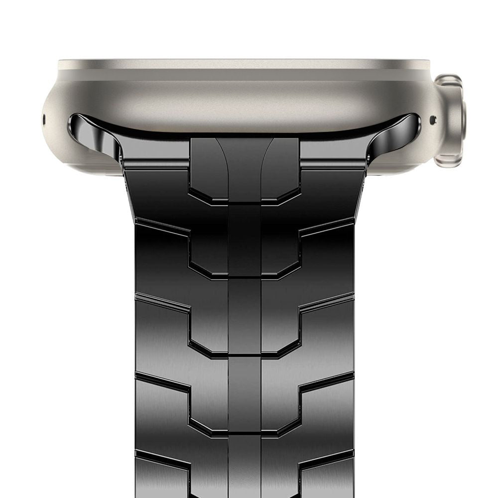 Techsuit W063 Strap for Apple Watch 49mm / 46mm / 45mm / 44mm / 42mm Series, Black