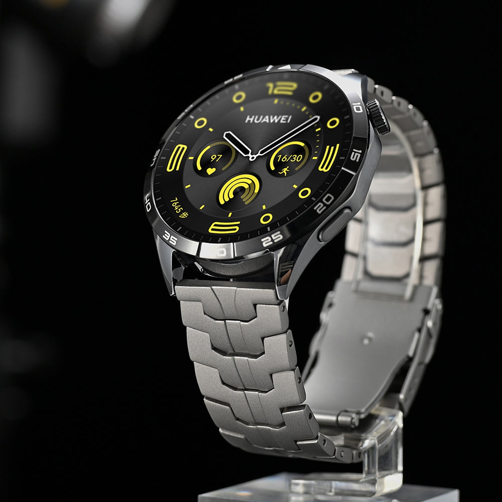 Techsuit W063 Armband für Huawei Watch / Xiaomi Watch Series, Silber