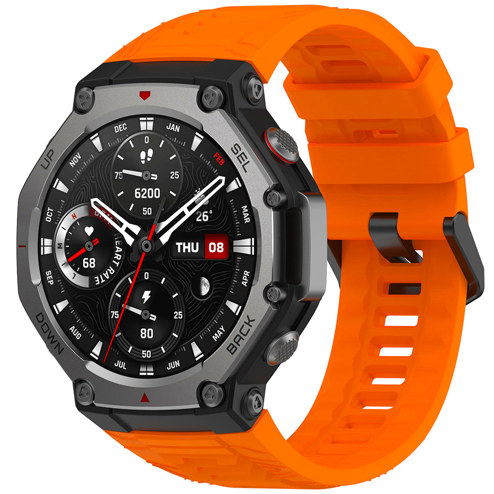 Bracelet Techsuit W067 pour Amazfit T-Rex 3, Orange