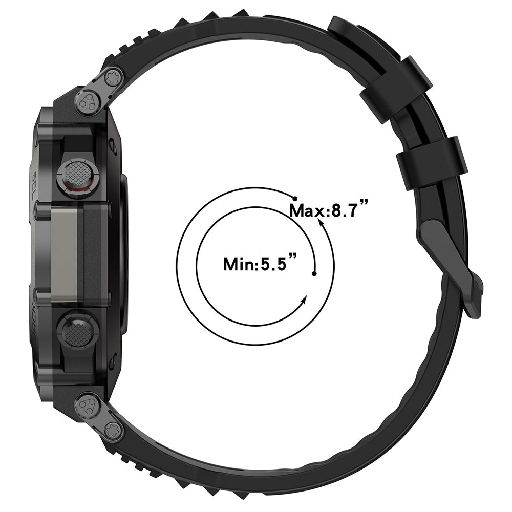 Techsuit W067 Armband für Amazfit T-Rex Ultra, Grün