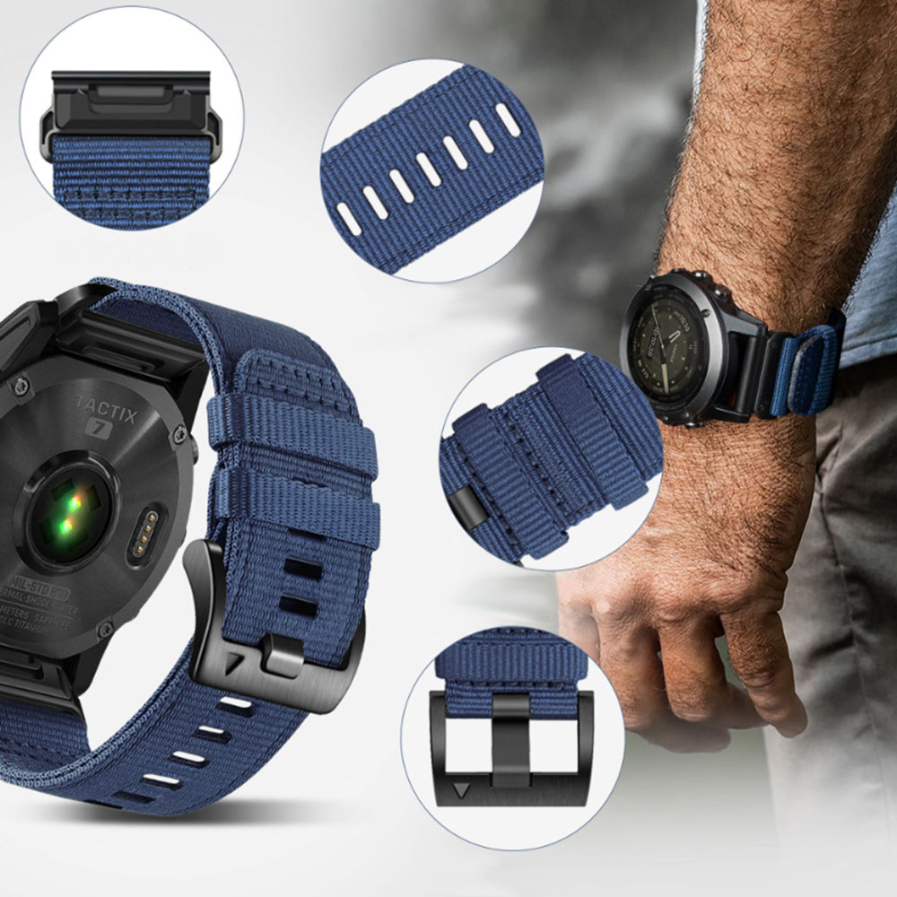 Techsuit W070 Strap for Garmin Instinct / Approach / Fenix Watch Series, 20mm, Green