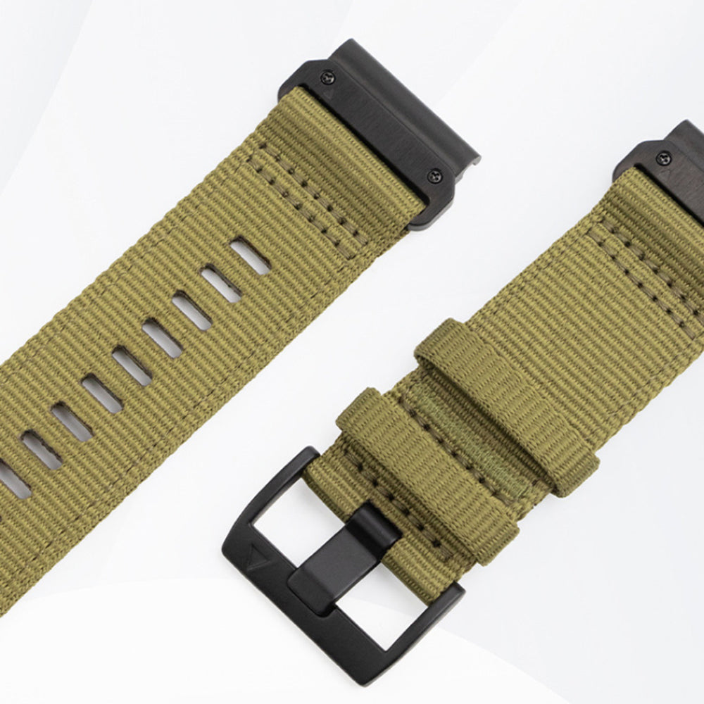 Techsuit W070 Strap for Garmin Instinct / Approach / Fenix Watch Series, 20mm, Dark Green