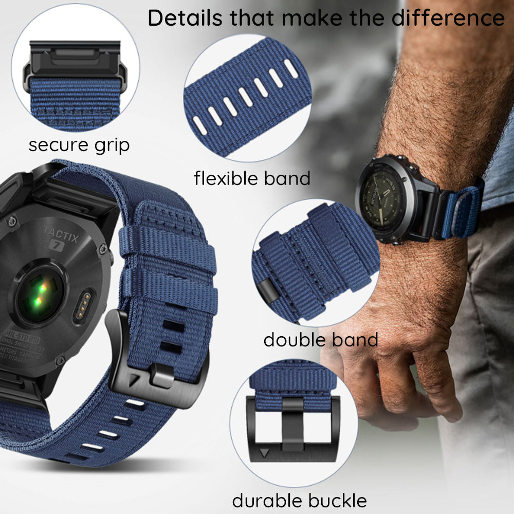 Techsuit W070 Armband für Samsung Galaxy Watch / Huawei Watch Series, 20mm, Orange