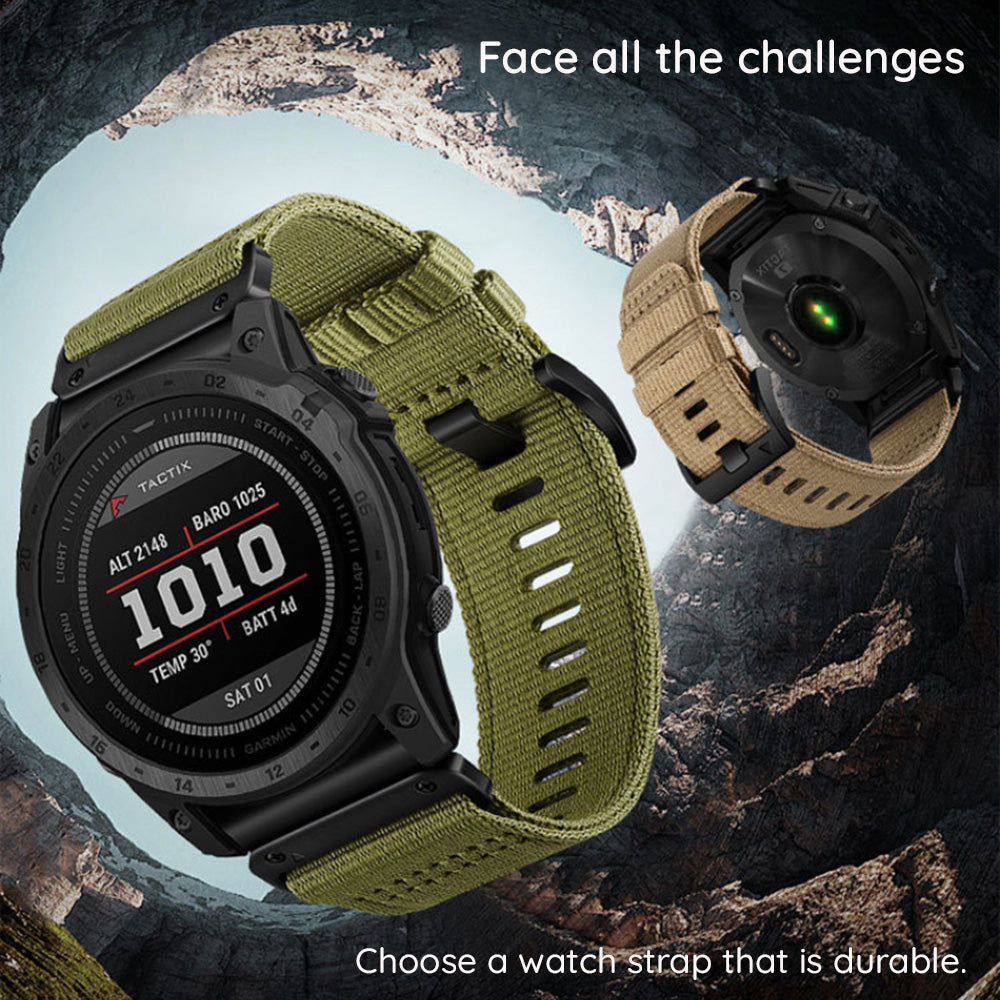 Techsuit W070 Armband für Samsung Galaxy Watch / Huawei Watch Series, 20mm, Orange