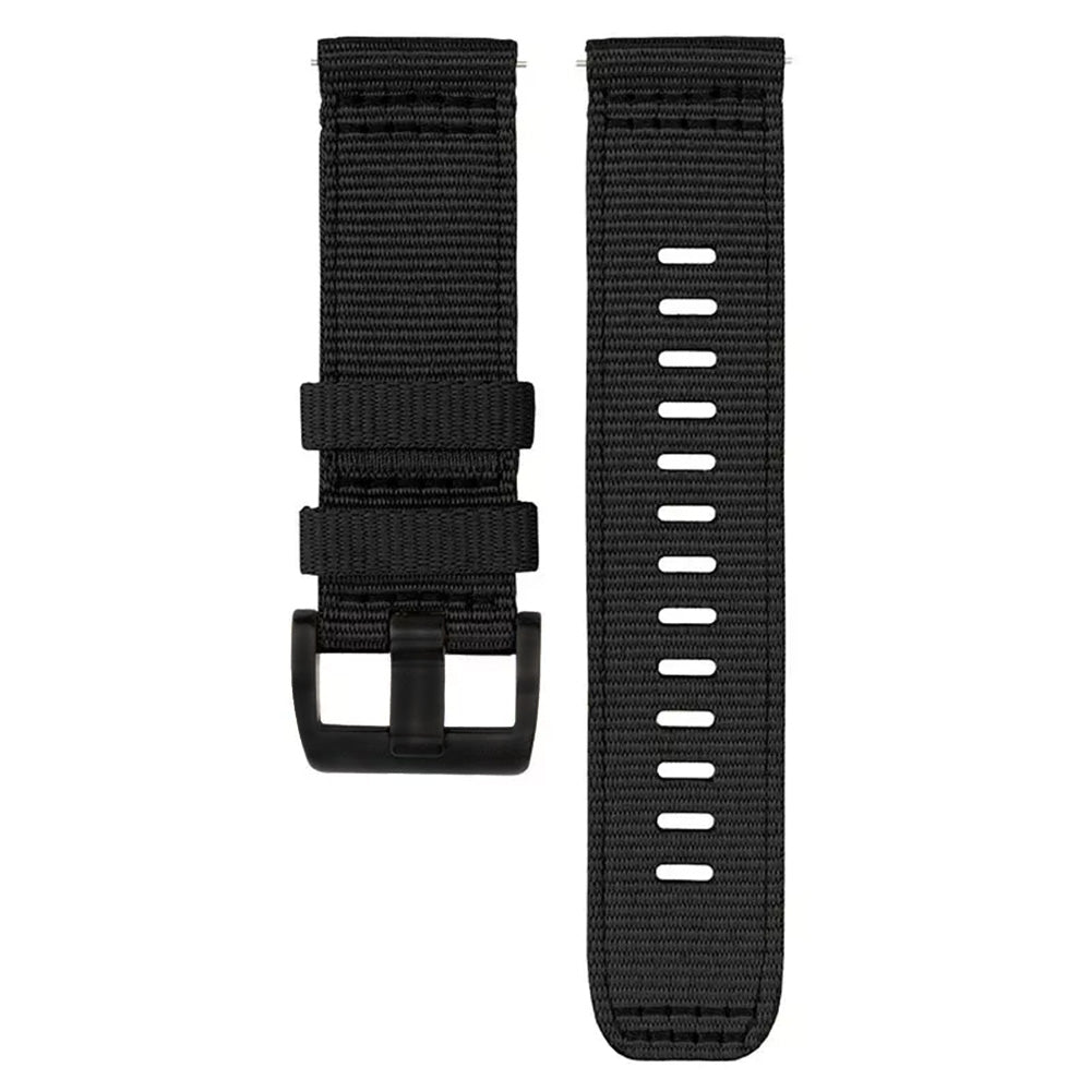 Techsuit W070 Armband für Samsung Galaxy Watch / Huawei Watch Series, 22mm, Schwarz