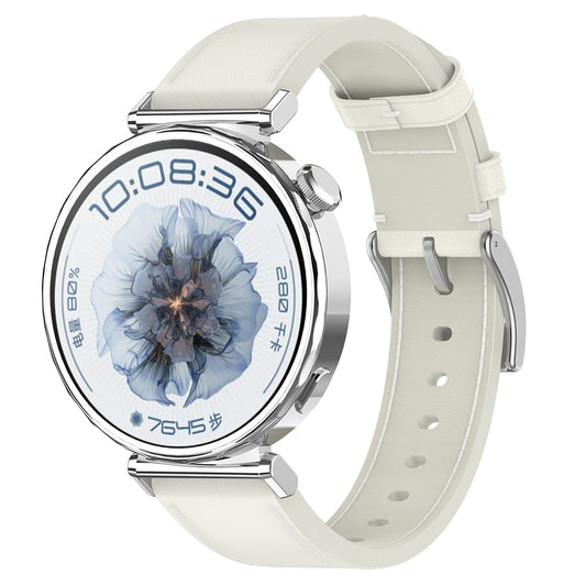 Bracelet Techsuit W073 pour Huawei Watch / Garmin Watch Series, 18mm, Blanc