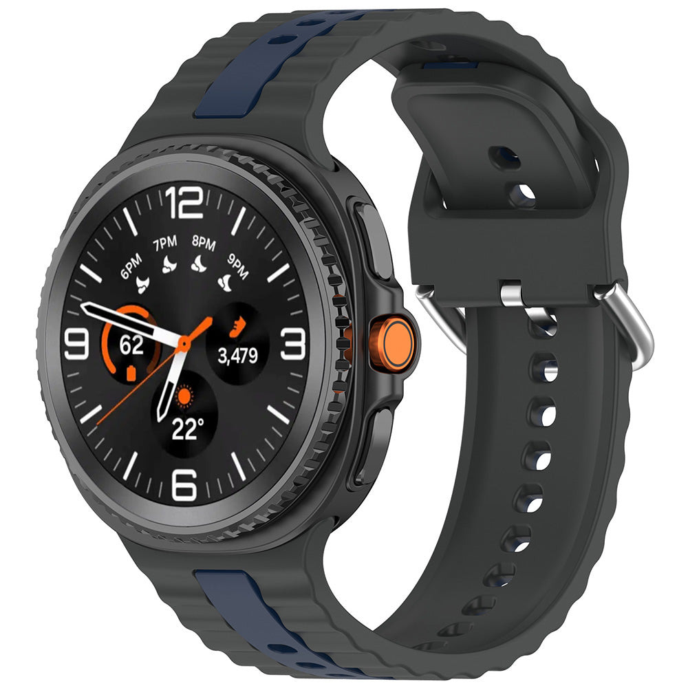 Bracelet Techsuit W078 pour Samsung Galaxy Watch8 / Série Watch8 Classic, Gris