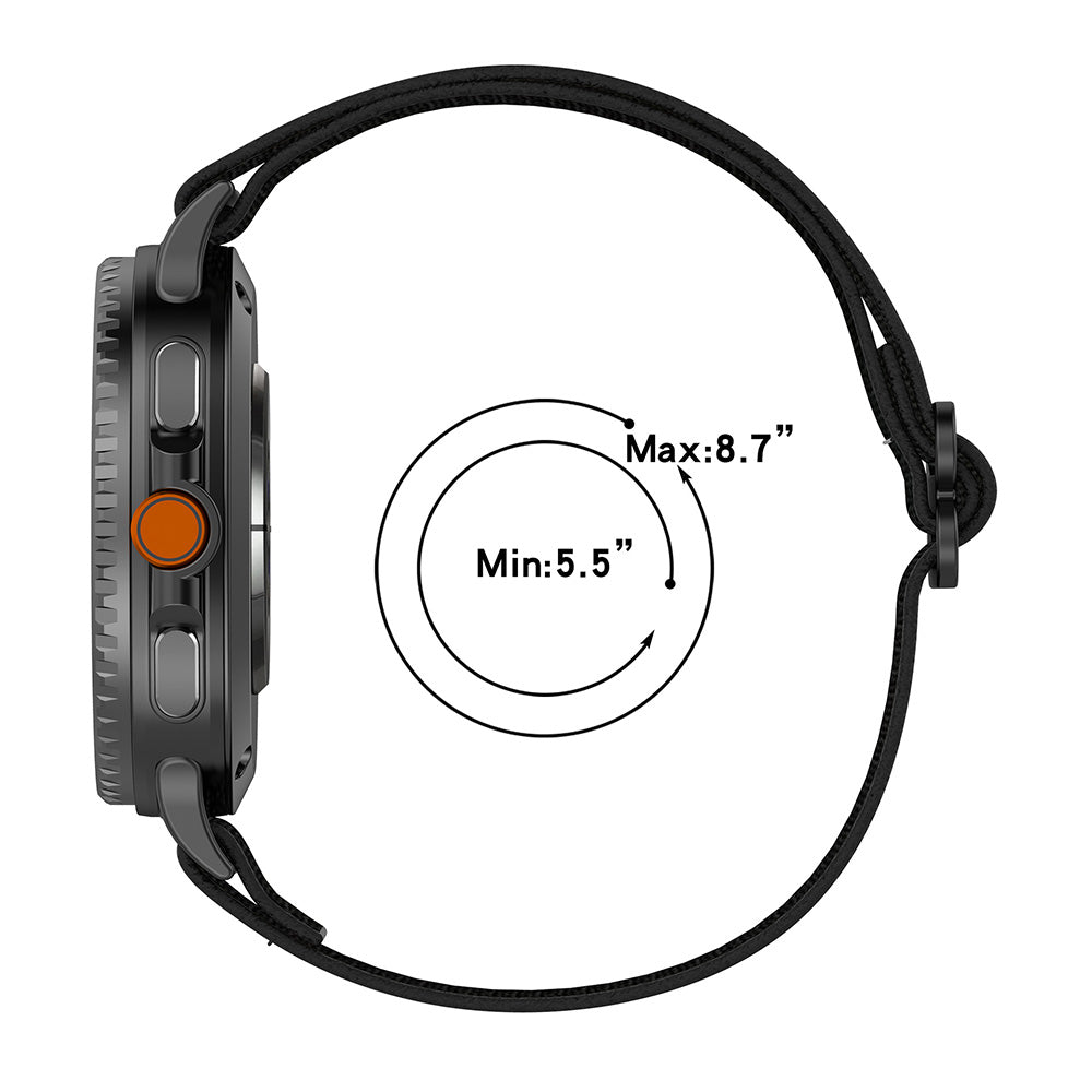 Techsuit W080 Strap for Samsung Galaxy Watch 8 Classic / Watch8 44mm / Watch 8 40mm, Dark Green