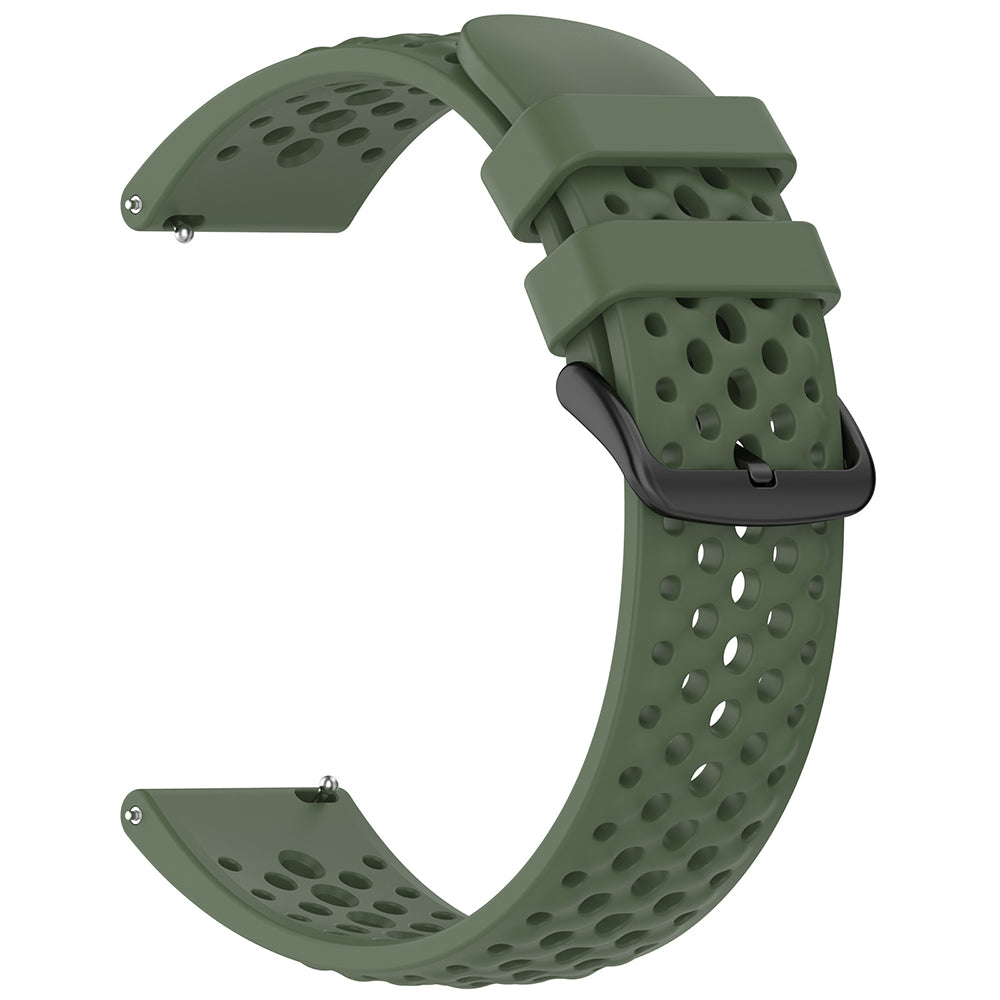 Techsuit W083 Armband für Amazfit Watch / Samsung Watch Series, 22mm, Grün