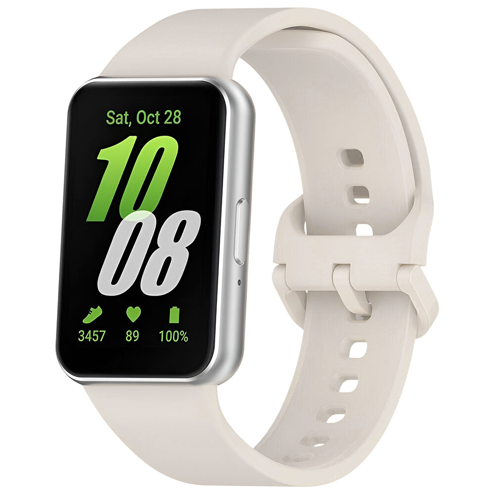 Techsuit Armband W086 für Samsung Galaxy Fit3 R39M, Creme