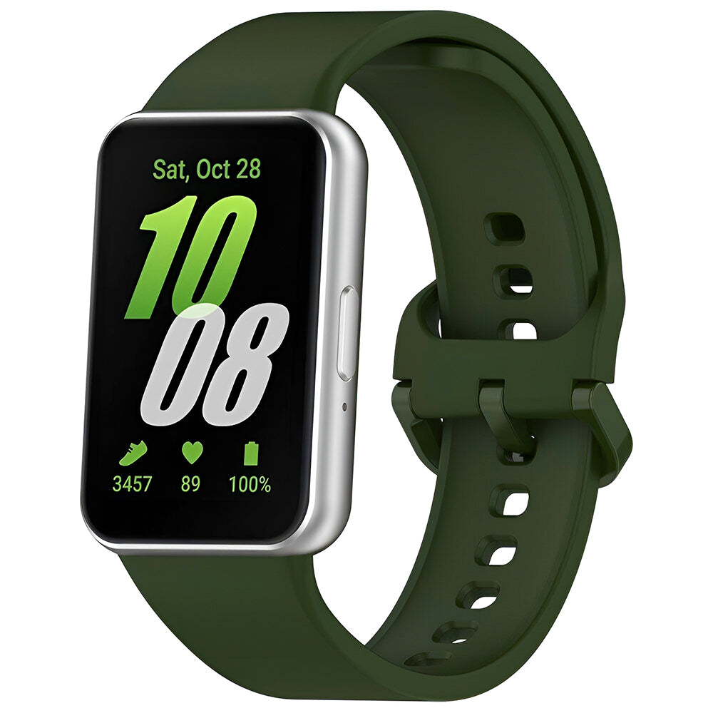 Bracelet Techsuit W086 pour Samsung Galaxy Fit3 R39M, Vert