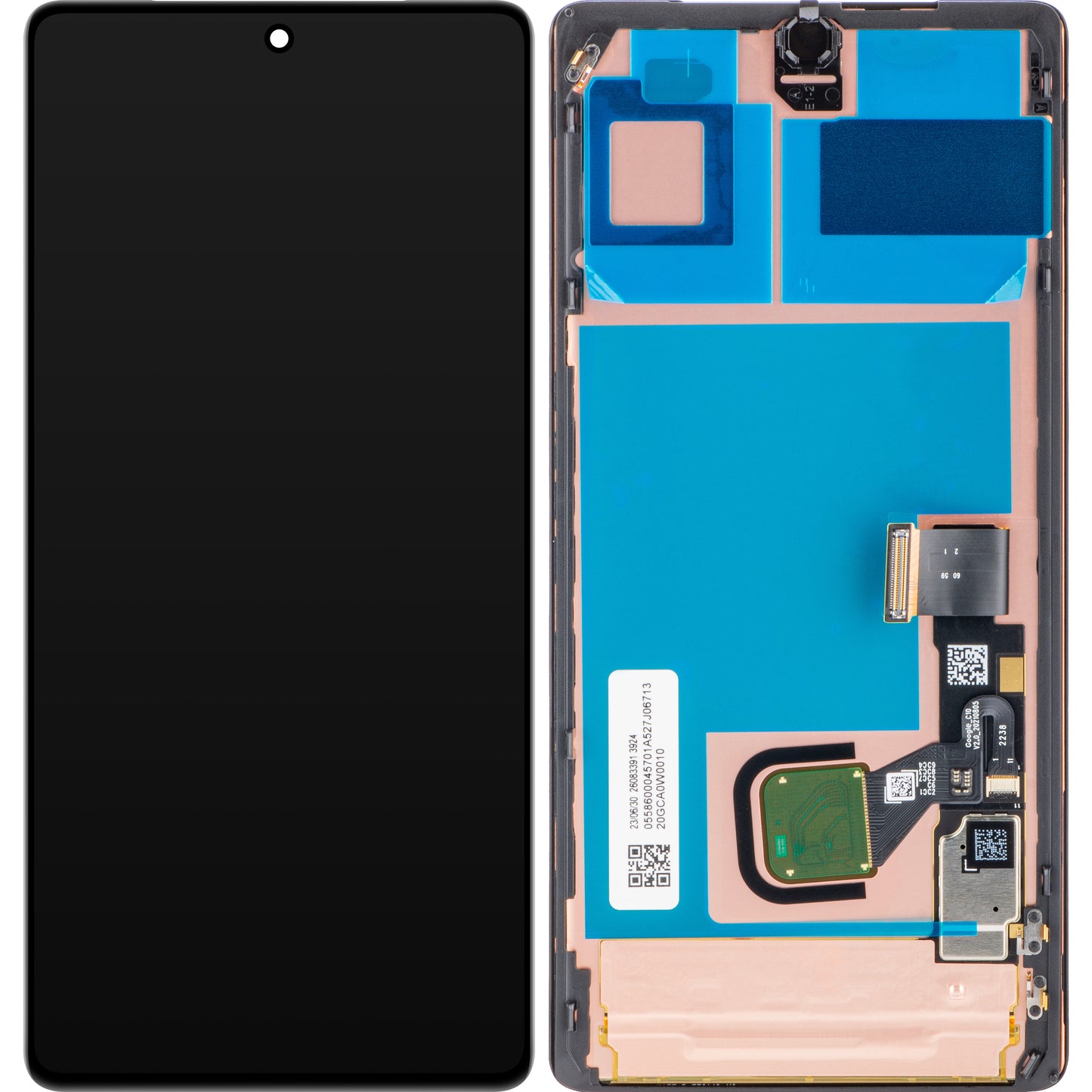 Écran tactile Google Pixel 7 Pro, Service Pack G949-00290-01