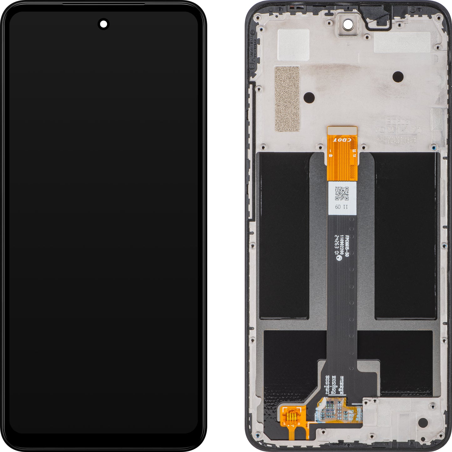 HMD Fusion Display with Touchscreen, with Frame, Black, Service Pack 70101506H001