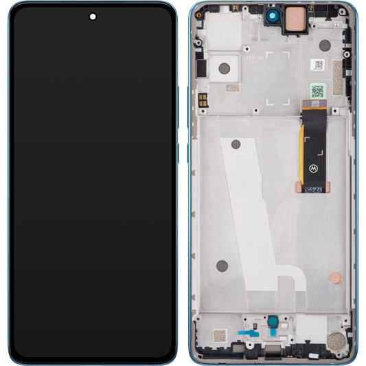 Touchscreen Display Motorola Edge 30, mit Rahmen, Grün (Aurora Grün), Service Pack 5D68C20585