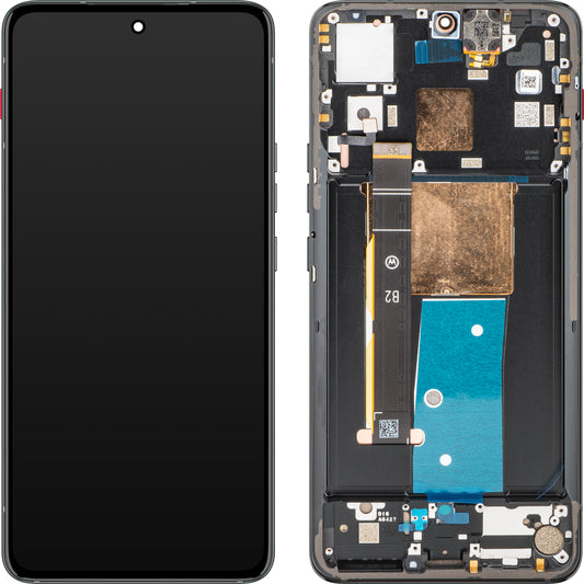 Motorola ThinkPhone Écran tactile avec cadre, noir carbone, Service Pack 5D68C22243
