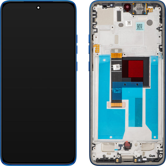 Écran tactile Motorola Edge 50 Neo, avec cadre, bleu marine, Service Pack 5D68C28686